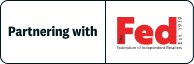 Partnering with FED logo