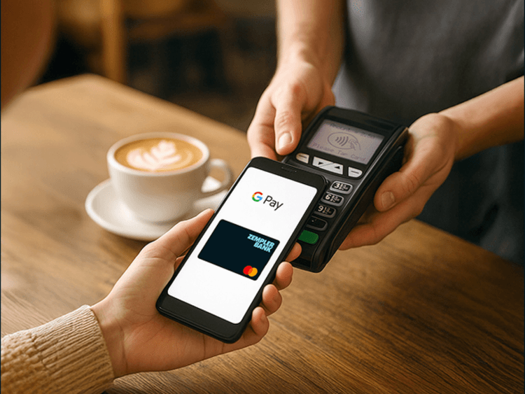 Google Pay on your Zempler Bank account
